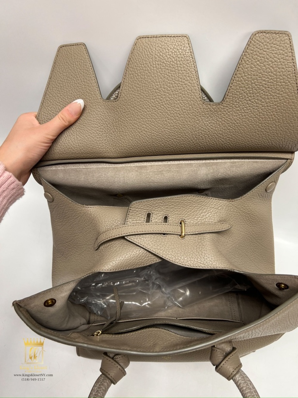 Celine tie knot tote bag - Picture 9 of 15